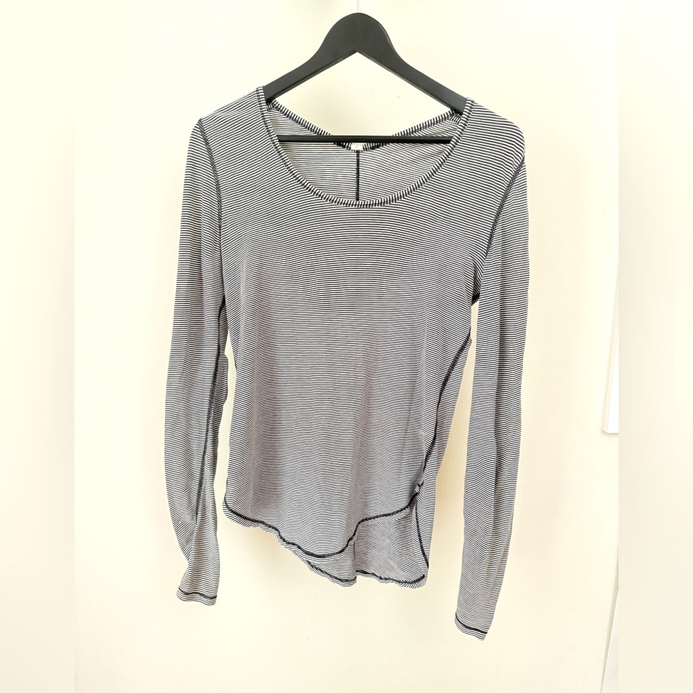 Lulu lemon striped long sleeve